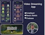 create android video streaming live tv app with exoplayer and admin panel