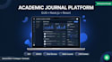 develop ojs, academic journal, university and education website