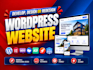 design, redesign or clone wordpress website, wordpress website development