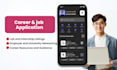 develop a blockchain based career and job application app like handshake