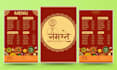 design indian menu and restaurant menu and flyer