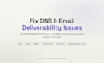 fix email deliverability dns, spf, dkim, dmarc issues