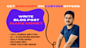 write blog post make money and publish article monthly