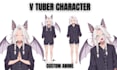 design and rig 2d vtuber model, live 2d model, 2d anime, 2d vtuber studio avarta