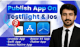 upload ios app to appstore using my account