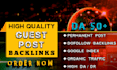 publish guest post with dofollow SEO backlinks