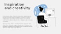 create presentations on any style according to the topic