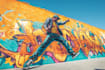 do graffiti font logo and illustration