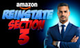 reactivate your amazon account under section 3 authenticity issues
