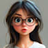 design a 2d cartoon character