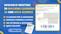 do research writing in ai, ml