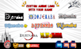 custom make anime logo your name