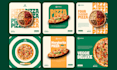 design creative restaurant social media ads and design