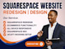 build squarespace website redesign squarespace website development acuity expert