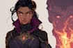 create a dnd character art and dnd character art