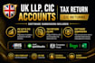 do UK llp, cic accounts and submission via software