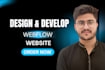 create, fix, design, and update the webflow website