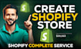create shopify store, shopify store design, shopify theme development