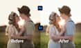 do bulk photo retouching and editing in lightroom