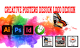 creative posters design logo designs