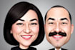draw bighead real face caricature