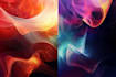 create abstract geometric digital art
