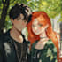 make a couple anime style