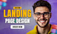 do figma landing page design, website landing page