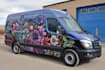 attractive car wrap design and vehicle wrap design