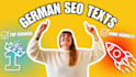 write german SEO texts for you
