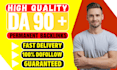 increase your website credibility with da 90 plus backlinks
