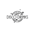 make modern traditional disco drinks logo