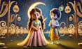 create disney pixar art style characters illustrations children books dall e