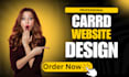 create landing page using carrd, gohighlevel, funnelish and carrd website