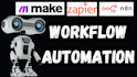 automate your workflow with n8n make langflow zapier