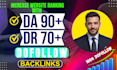 guaranteed creat high quilty dr 70 da 90 plus backlinks