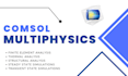 create a complex physics simulation in comsol multiphysics