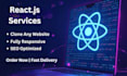 convert HTML, wordpress, wix to react or clone any website