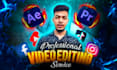 do professional videos editing, reels video, motion flyer design
