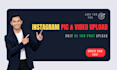 do instagram pic and video upload