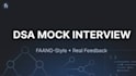 conduct faang style system design interview