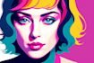 make an unique wpap pop art style