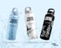 do juice and water bottle packaging and label design