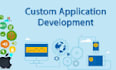 build a complete custom android app with modern UI backend
