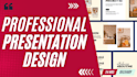 do powerpoint, canva, google slides presentation design