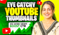 design premium clickbait youtube thumbnail