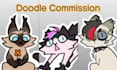 draw a digital silly fursona doodle commission