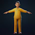 3d character modeling cartoon style and rendering