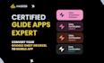 develop pwa app on glide