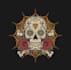 design sugar skull mandala jacket logo